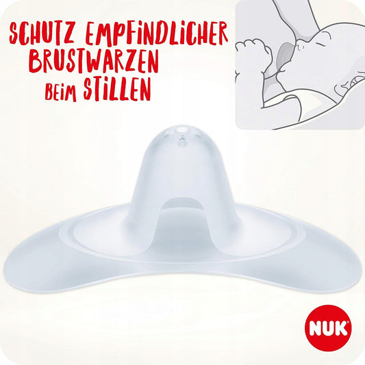 NUK protecții pentru mameloane pentru alăptare 20mm mărimea M x2