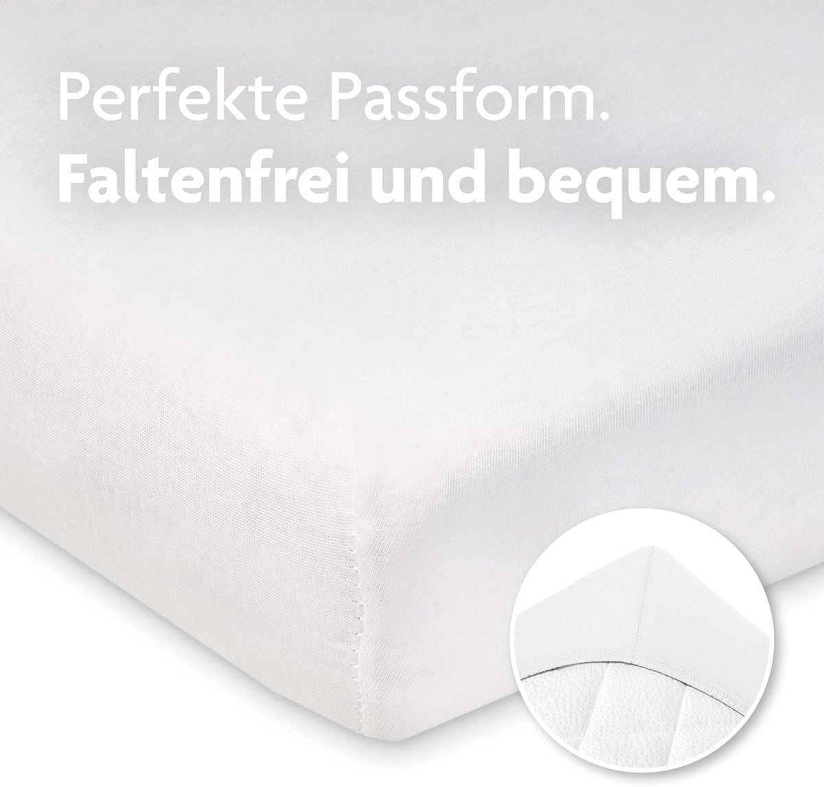JULIUS ZOLLNER fitted sheet 60x120 / 70x140