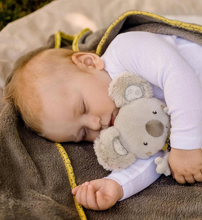 FEHN Australia jucărie de pluș cu agățătoare și carusel muzical KOALA 20 cm