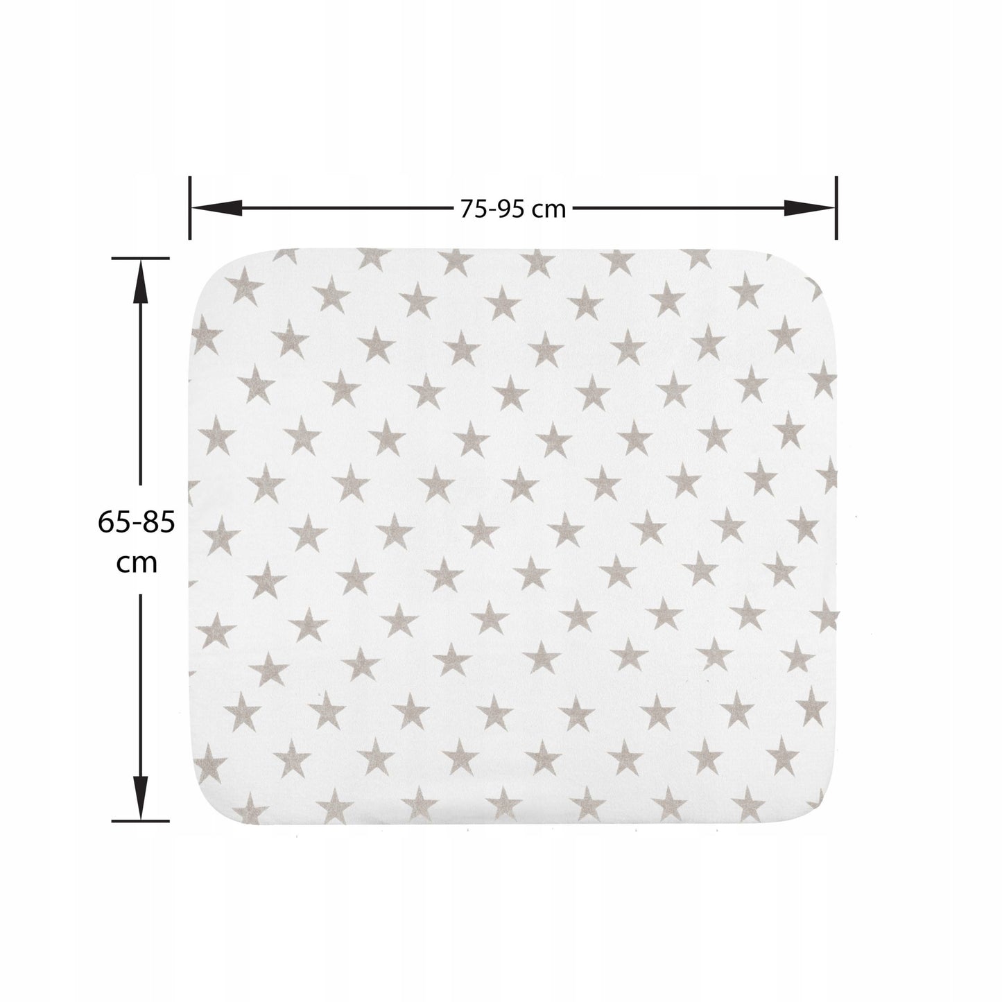 LILLY&BEN pokrowiec na przewijak frotte 50x70 x2