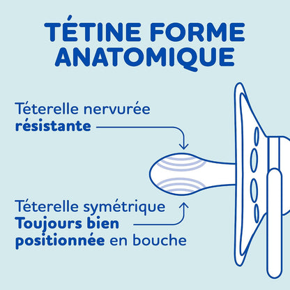 DODIE smoczek uspokajający anatomiczne 18m+ Bébé Ours x3