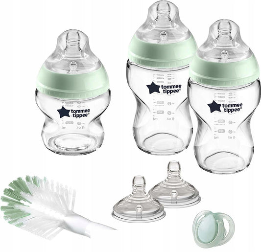 TOMMEE TIPPEE kezdő készlet ÜVEGES CUMISÜVEGEK