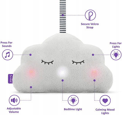 SNUZcloud plușat USUȚĂTOR sunet bătăi inimii și lumini