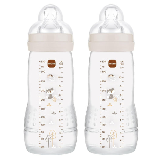 MAM Easy Active set de biberoane 2x 330 ml 4 m+ tetină 2 LIS
