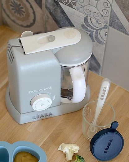 BEABA Babycook KÜCHENMASCHINE 4in1 Dampfgarer, Mixer, Aufwärmer, Auftauer