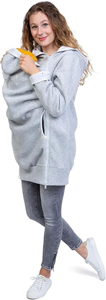 VIVA LA MAMA fleece baby-wearing jacket