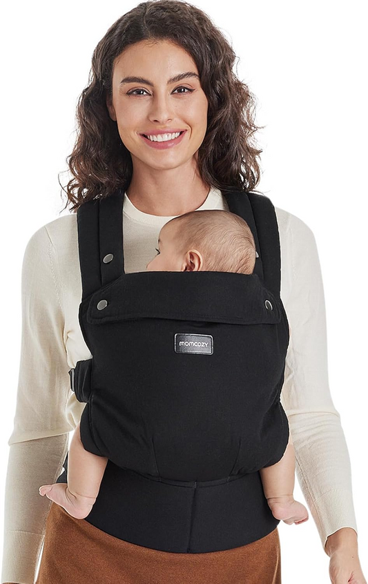 MOMCOZY marsupiu reglabil pentru nou-născuți și bebeluși, 3–20 kg