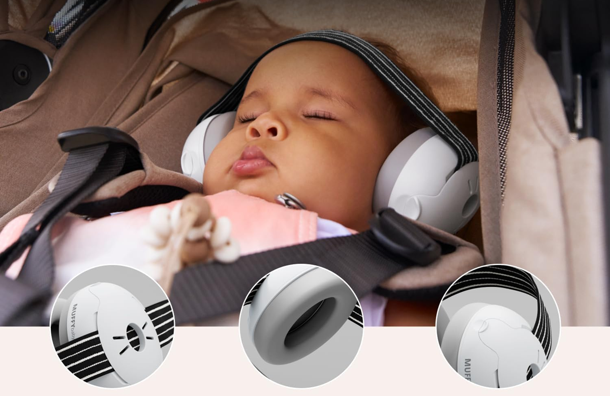 ALPINE Muffy Baby căști de protecție pentru copii 0-36 luni 23db