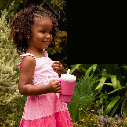 INFANTINO My 1st Tumbler cană din silicon anti-vărsare cu cioc 266 ml 6 luni+