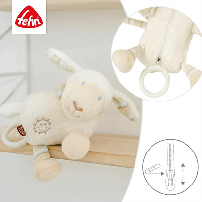 FEHN musical plush hanging toy SHEEP 17 cm Brahms' Lullaby