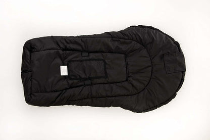 KAISER Fleece ŚPIWOREK polarem 80 x 40 cm czarny do wózka i fotelika, 0-12 m