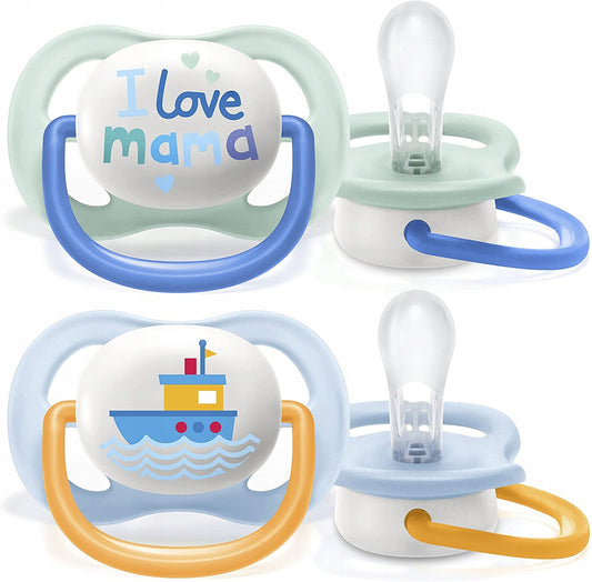 PHILIPS AVENT Ultra Air Happy suzete x 2 0-6 luni