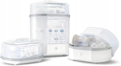 CHICCO sterilizator electric cu aburi 3 în 1