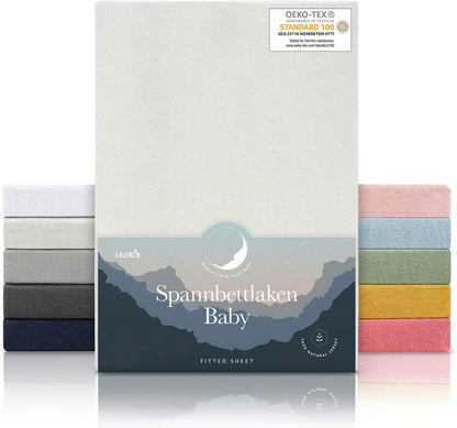 LALENI fitted cradle sheets with elastic edges 40x90, 2 pcs.