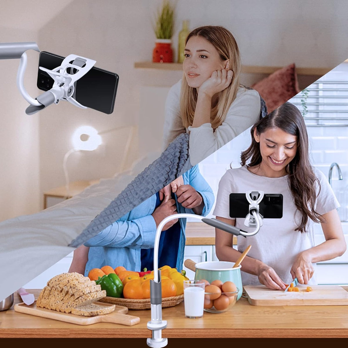 BURNNOVE suport flexibil pentru cameră de monitorizare pentru bebeluși, 85 cm
