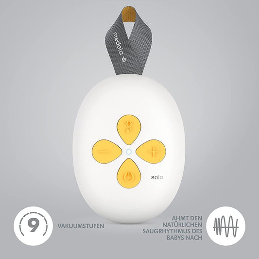 MEDELA SOLO pompă electrică pentru sân, cu 2 faze, USB