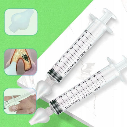 BABY AGE irigator nazal tip seringă, 2 bucăți, 10 ml