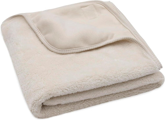 Păturică de bază JOLLEIN Jersey/Sherpa 75x100 cm Oatmeal