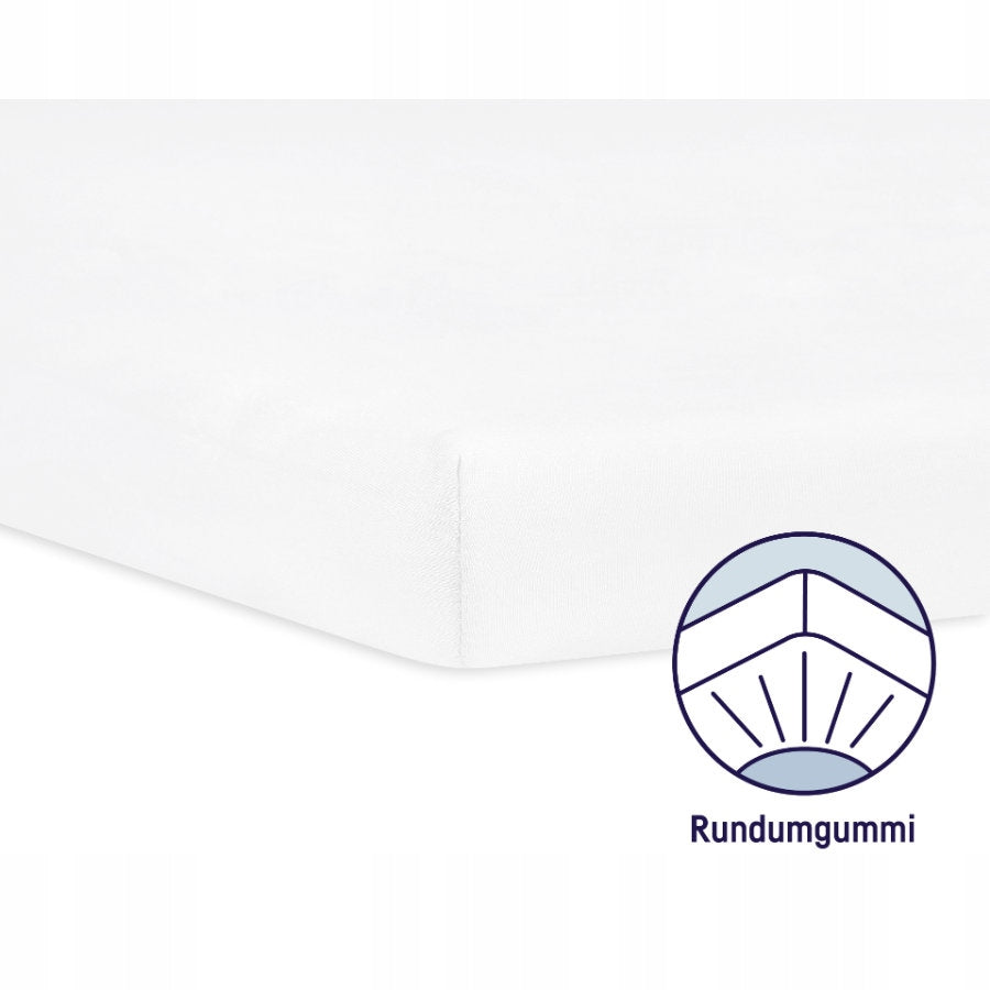 JULIUS ZOLLNER cushioned bed sheet with elastic band