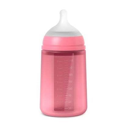 Suavinex SX Pro biberon din silicon 240 ml, debit mediu 3m+