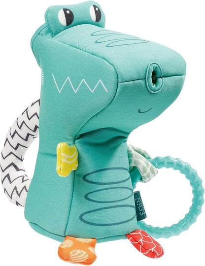 FEHN Plansch & Play crocodil stropitoare jucărie de baie 10 x 16 cm
