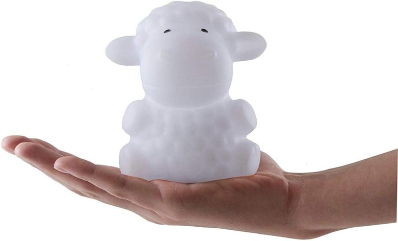 MINILAND Night Sheep lampă de veghe LED, 5 culori, 12,5 cm