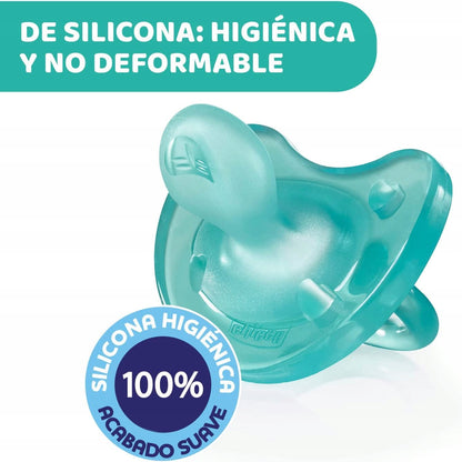 CHICCO PhysioForma SOFT suzetă x2 6-16 luni