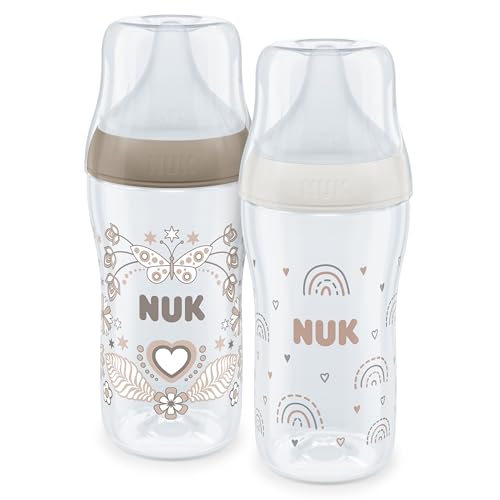 NUK Perfect Match Babyflasche 3m+ 260ml x2