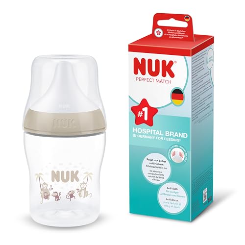 NUK Perfect Match butelka antykolkowa 150 ml od 0 mies. Małpka – zdjęcie produktu 2