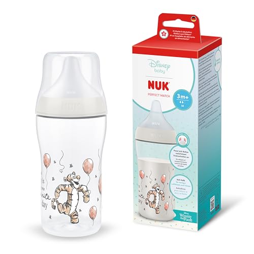 NUK Perfect Match anti-colic bottle 260 ml 3m+ Disney Tigger