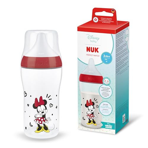 NUK Perfect Match butelka 260 ml 3m+ Myszka Minnie