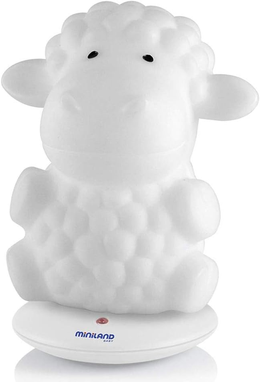 MINILAND Night Sheep lampă de veghe LED, 5 culori, 12,5 cm