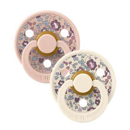 BIBS Eloise Blush Mix suzete rotunde x2 6 18m