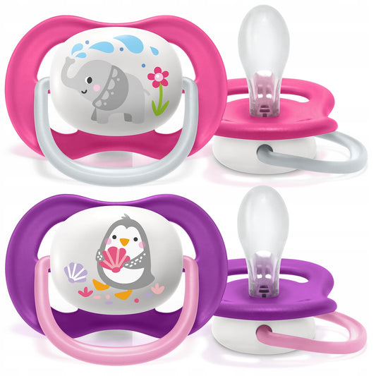 PHILIPS AVENT Ultra Air Animals suzete x 2 6-18 luni