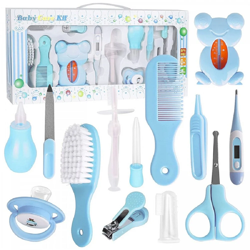 BABY CARE KIT zestaw do pielęgnacji dziecka 13 elementów