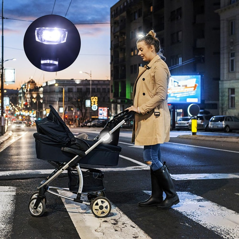 HOVCEH silicone waterproof LED stroller light, 1 piece