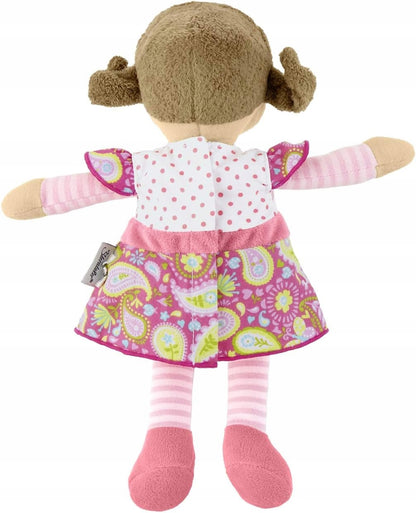 STERNTALER pluszowa lalka Gesa 25cm "N. pluszowa lalka dla niemowląt 0+ w kolorowej sukience, miękka i bezpieczna