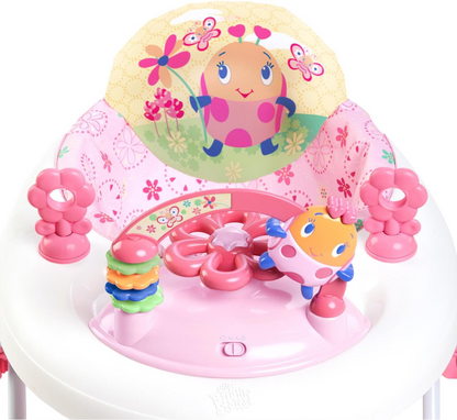 BRIGHT STARTS JuneBerry adjustable baby walker