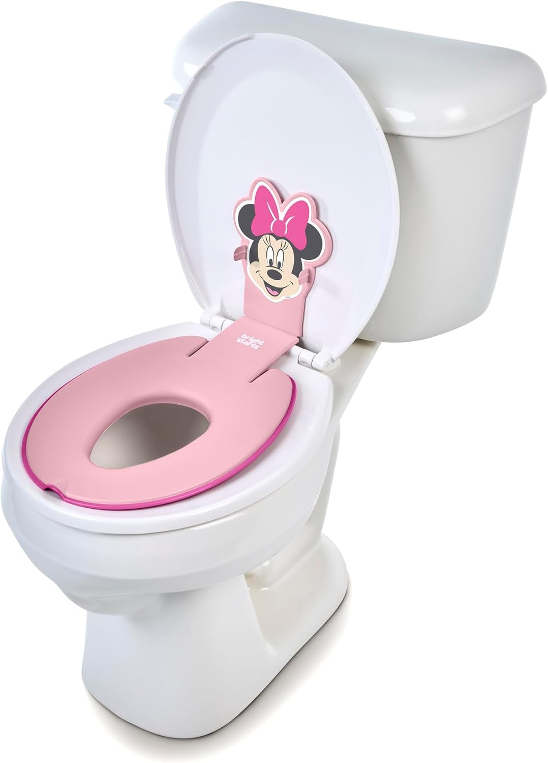 BRIGHT STARTS Flip & Sit reductor pentru toaletă 18 luni+ 23 kg DISNEY MINNIE