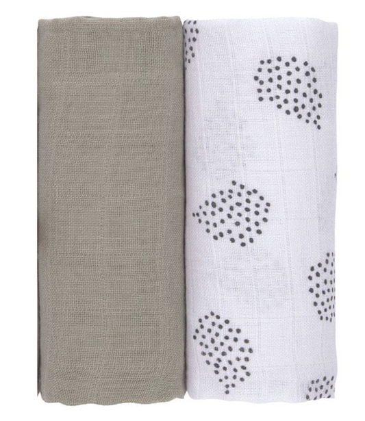 LASSIG scutece din bumbac 60x60 x2