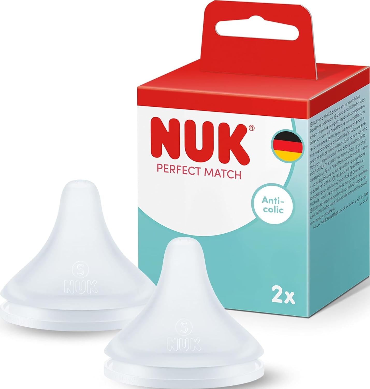 NUK Perfect Match smoczek 6m+ x2