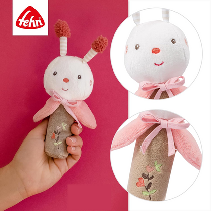 FEHN Garden Dreams jucărie de pluș cu piuitoare ALBINĂ 19 cm