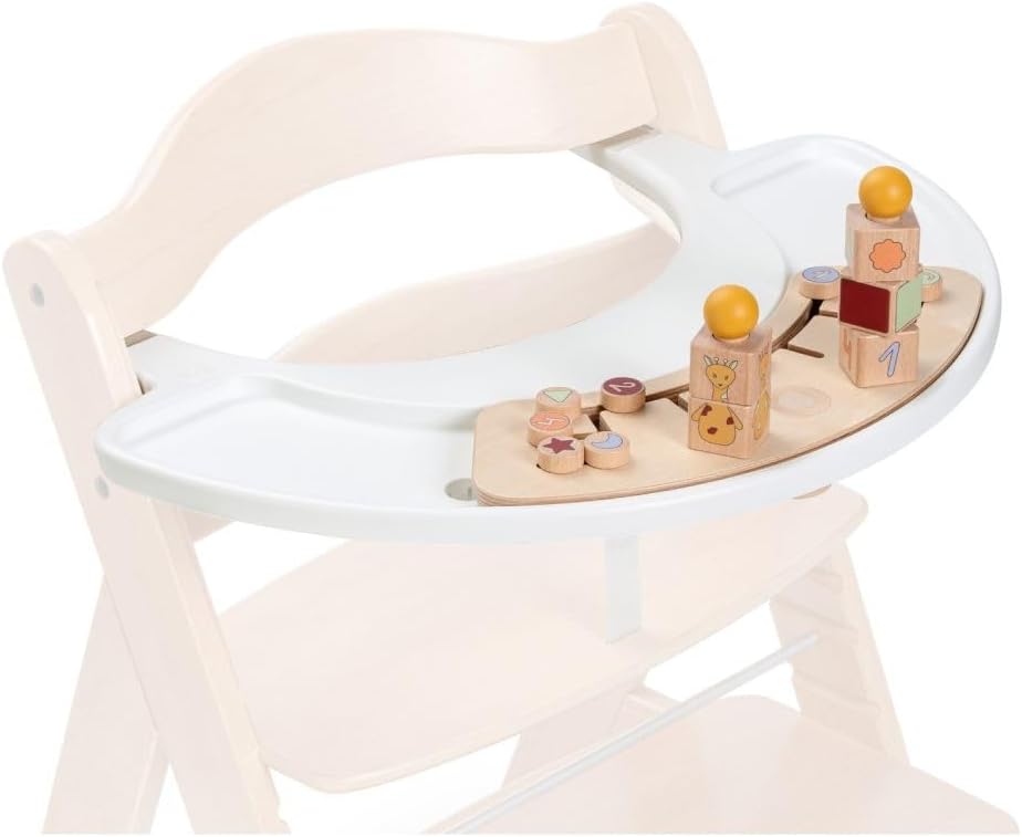 HAUCK Alpha Play Sorting Set tavă cu jucărie pentru scăunel