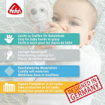 Fehn feehnLAND șoricel-jucărie ploaie și zornăitoare 19cm 0m+