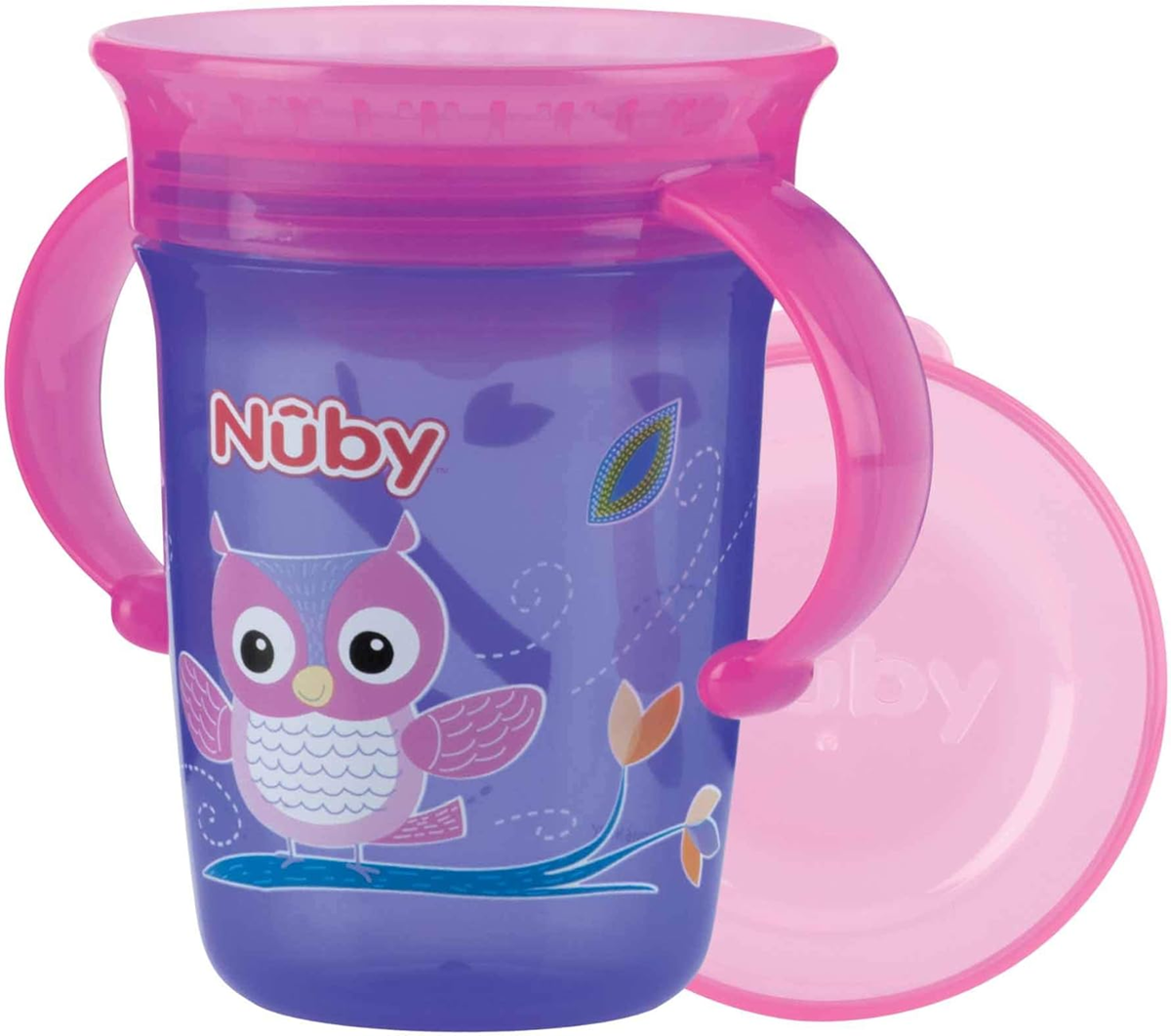 NUBY Wonder Cup 360° 240 ml pentru copii 6 m+