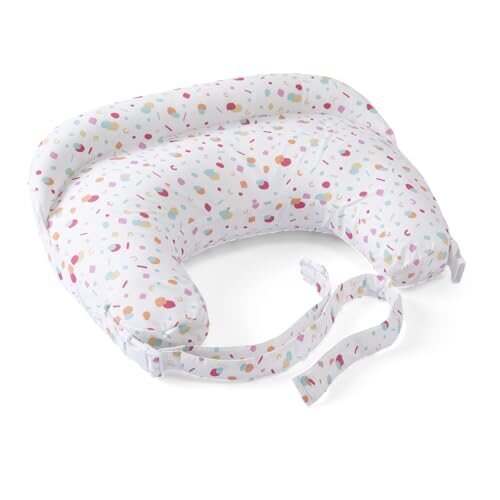 Boppy Deluxe poduszka do karmienia z pokrowcem 0m+ do karmienia i odpoczynku, miękka poduszka ciążowa