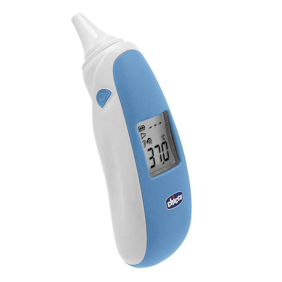 CHICCO Comfort Quick bezdotykowy termometr do ucha + 20 nakładek i etui