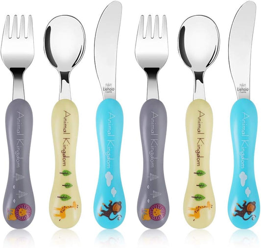 LEHOO CASTLE set de tacâmuri pentru copii 18 m+ x6
