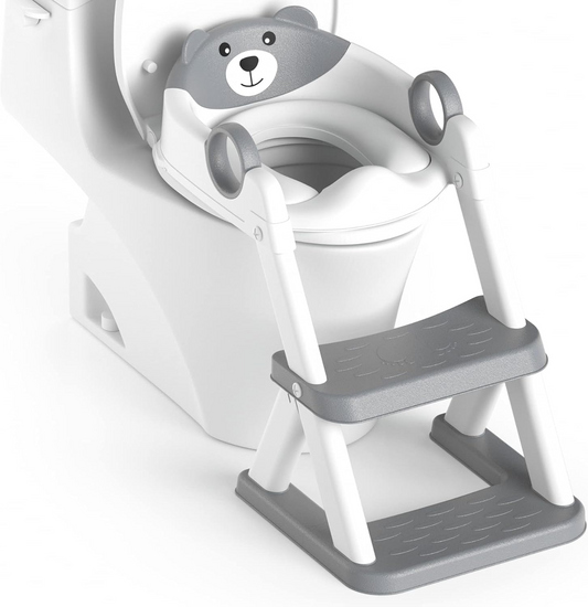 Adaptor pentru toaletă cu trepte 2 în 1