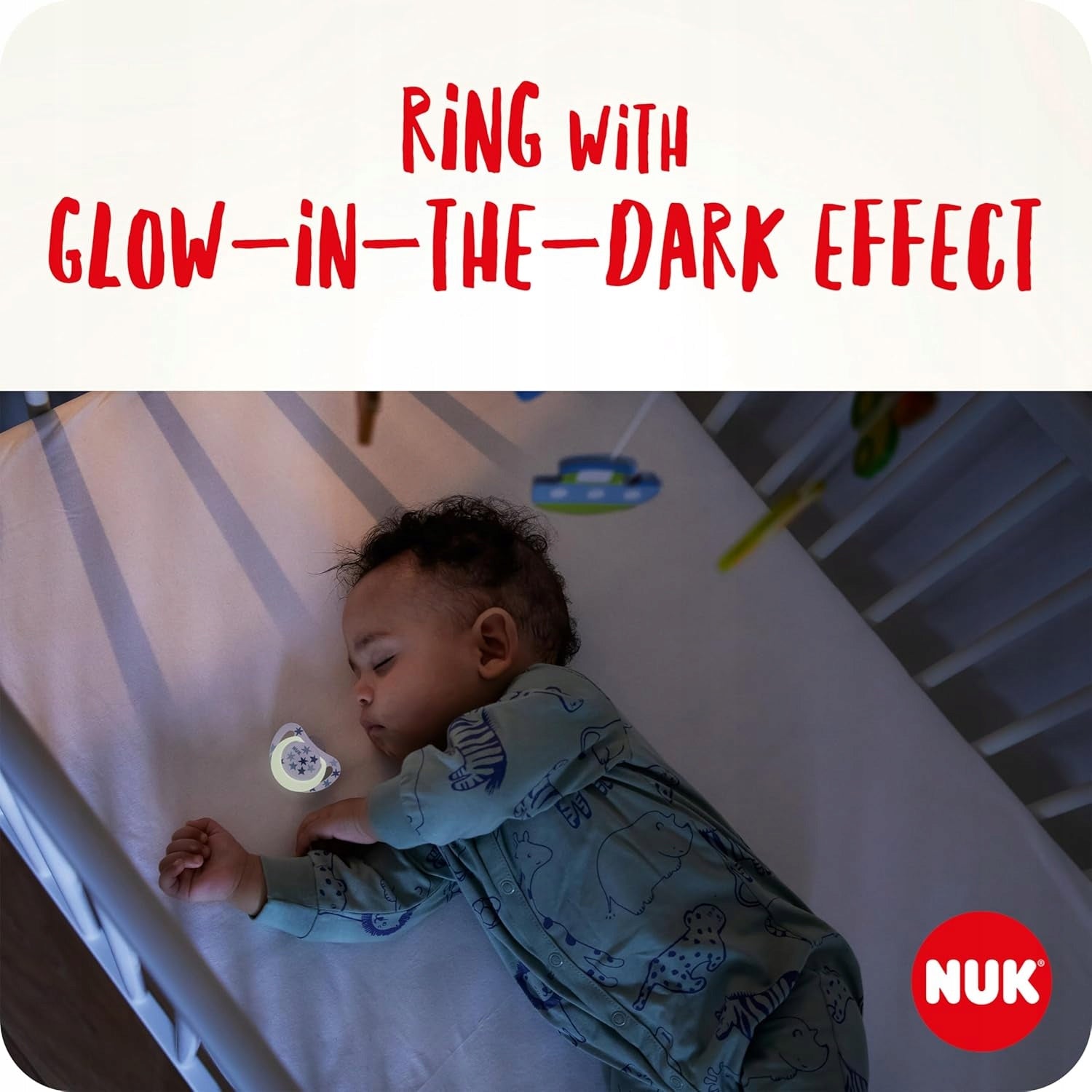 NUK STAR Day&Night soother x2, storage box